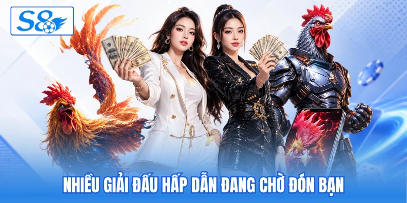 Nhiều giải đấu hấp dẫn đang chờ đón bạn