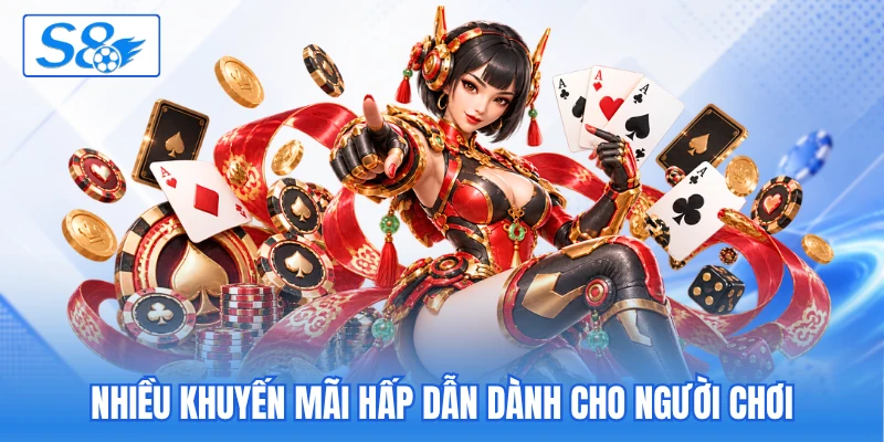 Nhiều khuyến mãi hấp dẫn dành cho người chơi